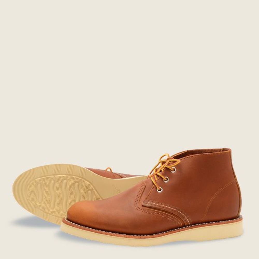 Brown Boots Work Chukka